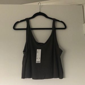 urban outfitters cropped tank top